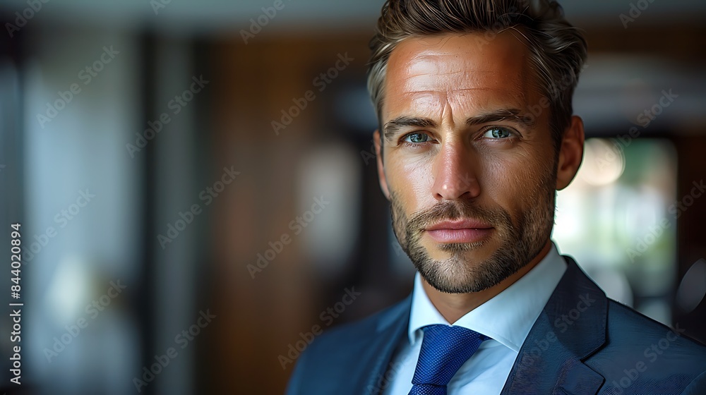 English man business suit cut out on an isolated minimalistic background English man business suit cut out on an isolated minimalistic background