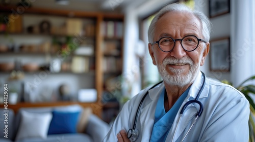 Portrait of a male Doctor Family Health Medicine