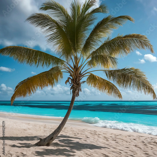 palm tree on the beach