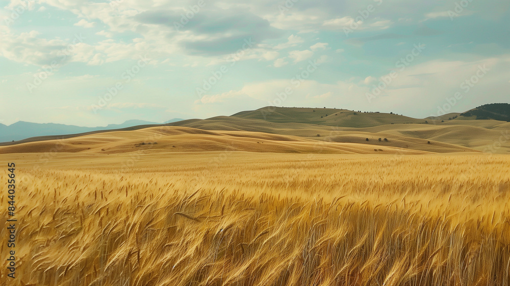 vast expanses of wheat fields rolling over hills vast expanses of wheat fields rolling over hills