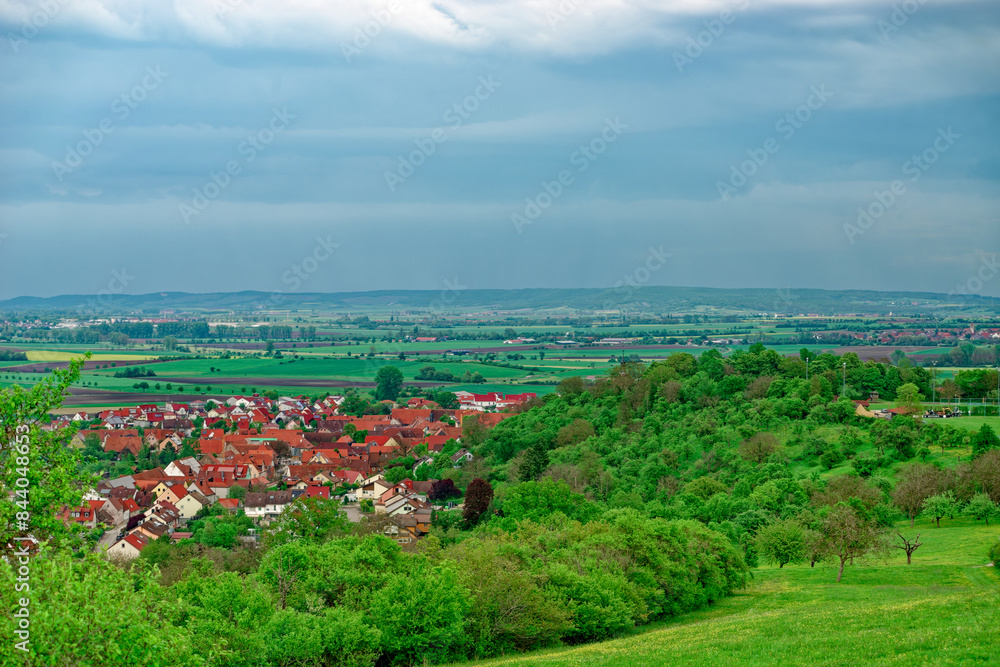 Beautiful landscapes of Bavaria during a thunderstorm. Beautiful landscapes of Bavaria during a thunderstorm.