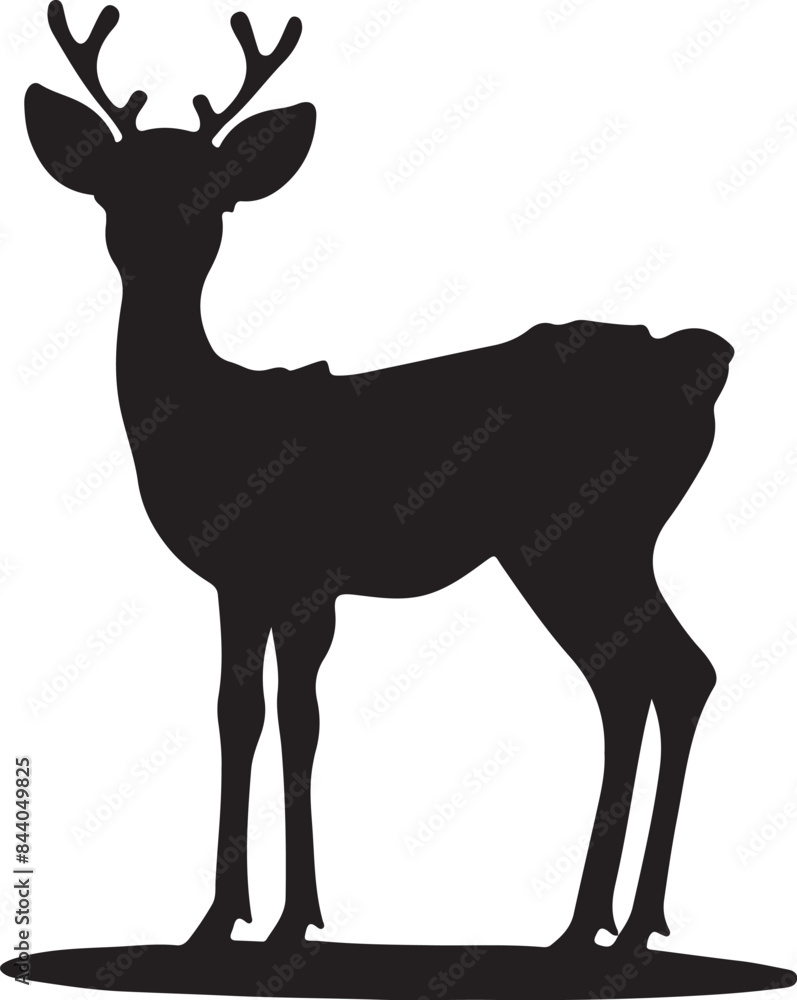 deer silhouette vector