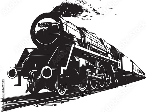 train Illustration Vector 