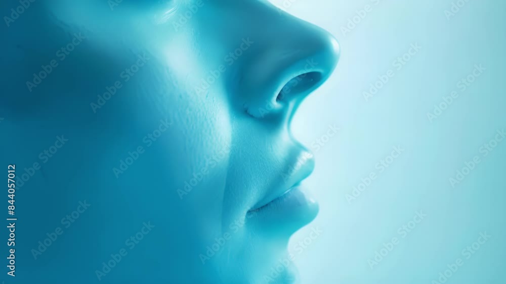 A closeup of a smarch being used to measure the users stress levels through deep breathing exercises. A closeup of a smarch being used to measure the users stress levels through deep breathing exercises.