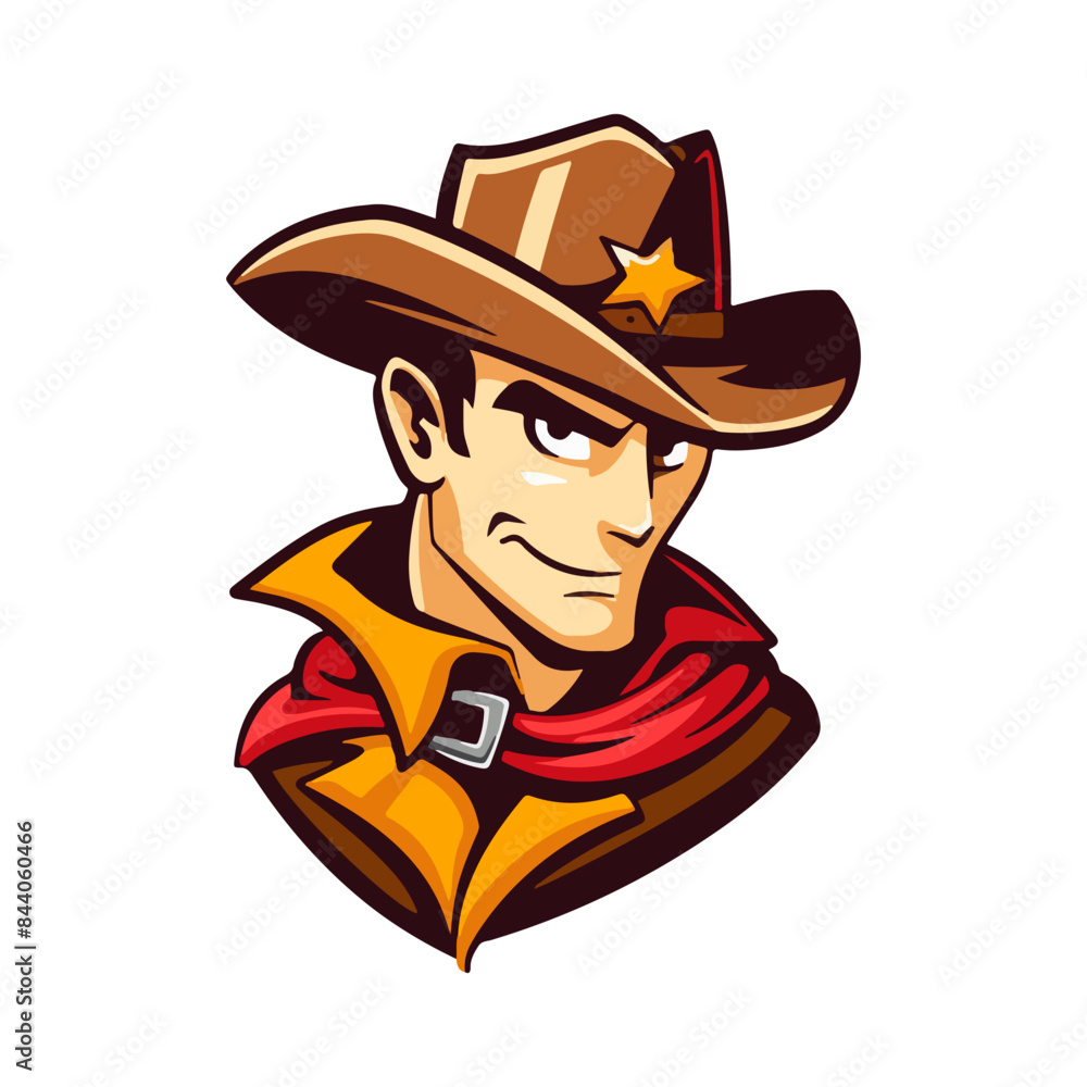 cowboy hat mascot logo cowboy hat mascot logo