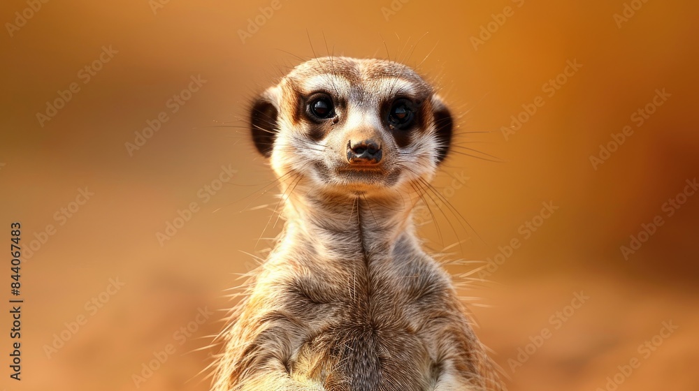 Fototapeta premium Meerkat in its natural habitat
