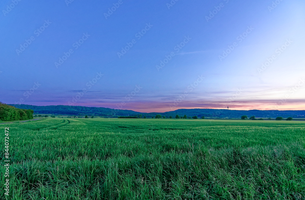 Beautiful summer calm landscapes of Bavaria. Beautiful summer calm landscapes of Bavaria.
