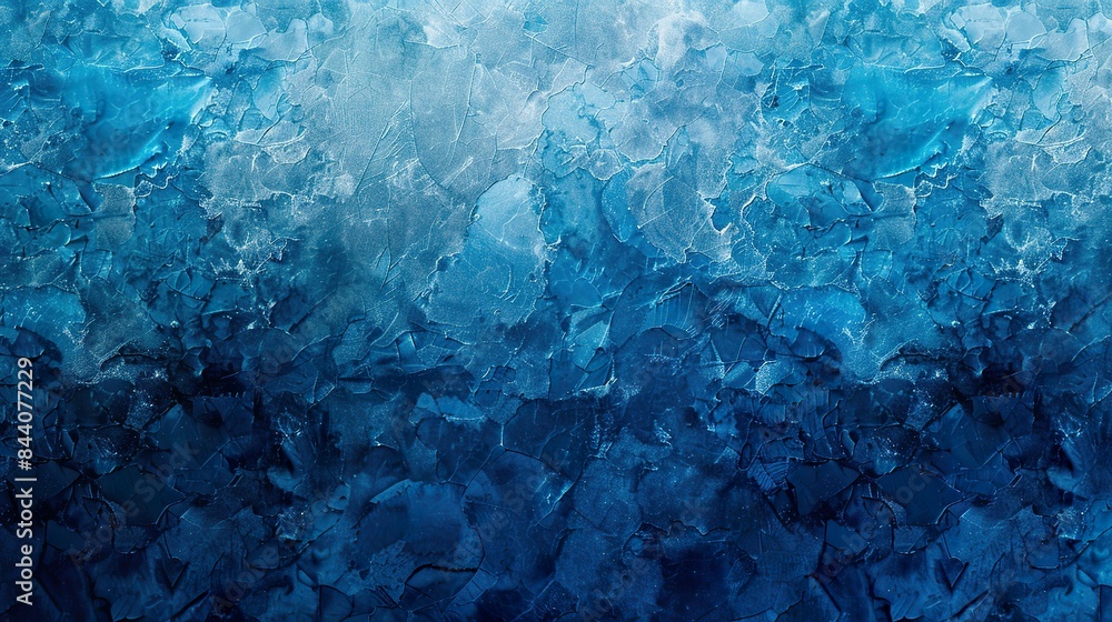 A blue and white background with a blue and white ice sculpture A blue and white background with a blue and white ice sculpture