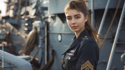 Emerging maritime leaders: inspiring naval cadet embark on their journey of training, discipline, and leadership in service of the sea.