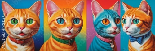 Pop Art Cat Extravaganza photo