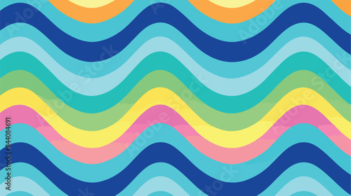 Colorful endless vector striped texture motif abstr