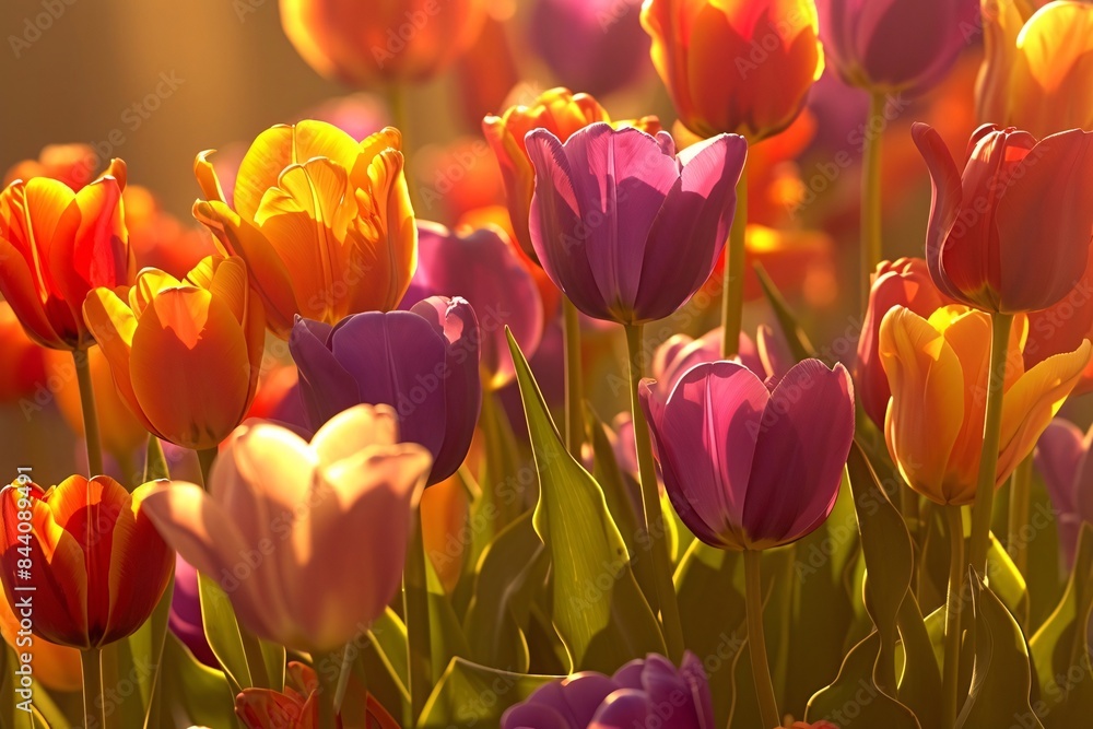 field of tulips field of tulips