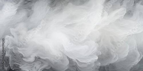 web texture of white smoke on a black background