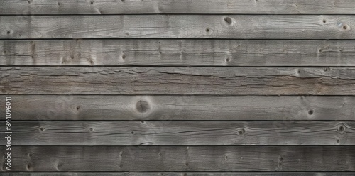 siding textured wooden wall with a small hole in the foreground photo