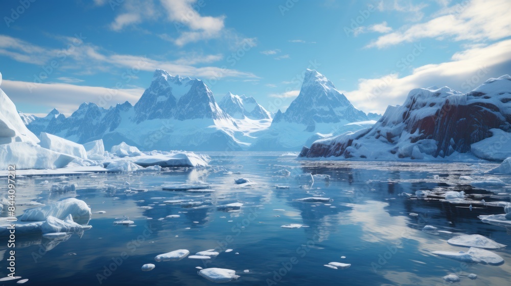 Iceberg in Antarctica Iceberg in Antarctica