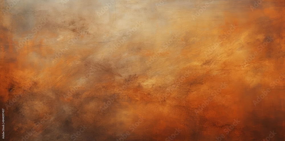 painting canvas textured with orange and brown hues painting canvas textured with orange and brown hues