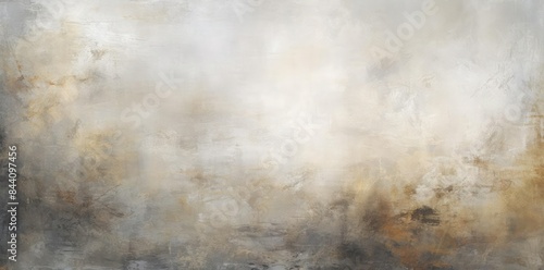 painting canvas textured background with a lot of paint © Siasart Studio