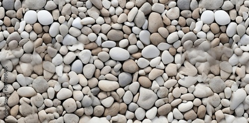 gravel seamless texture as a background a row of rocks arranged in a row from left to right, with a small rock on the left and a larger rock on the right