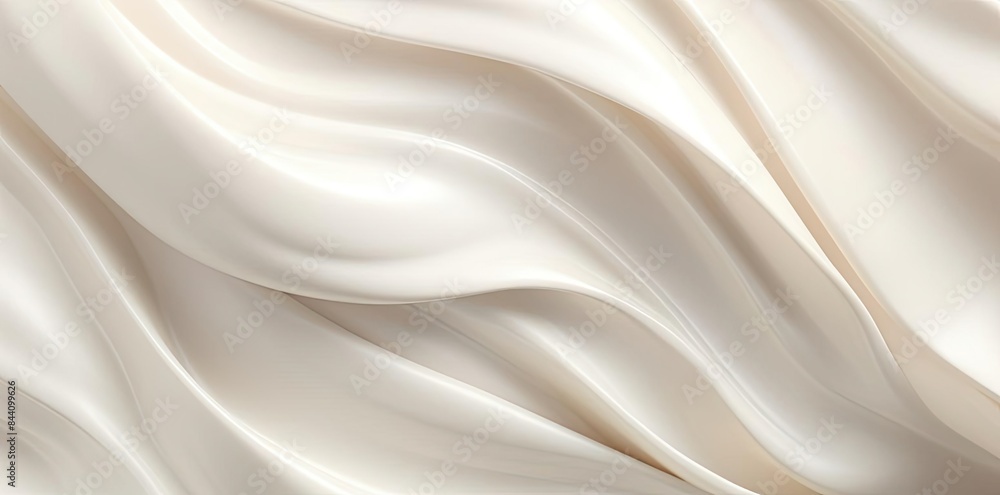 cream texture background of a white fabric with a red and white stripe, a white flower, and a white flower arranged in a row from left to right cream texture background of a white fabric with a red and white stripe, a white flower, and a white flower arranged in a row from left to right