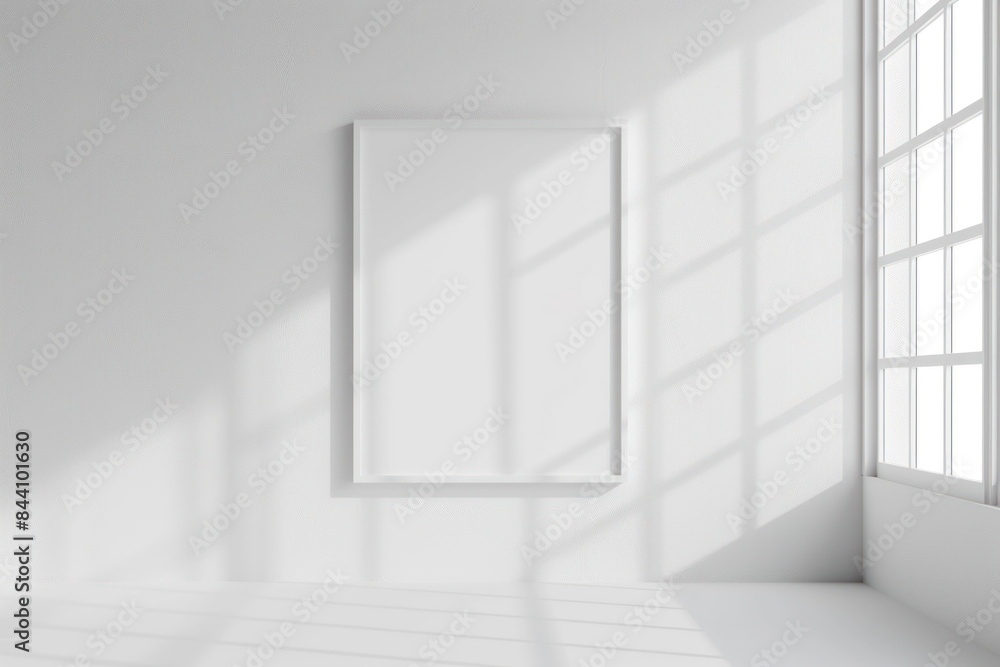 White frame background White frame background