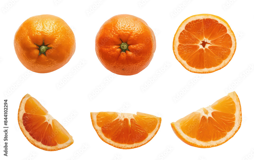 Isolated PNG Orange fruit , GENERATIVE AI Isolated PNG Orange fruit , GENERATIVE AI
