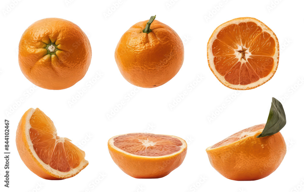 Isolated PNG Orange fruit , GENERATIVE AI Isolated PNG Orange fruit , GENERATIVE AI