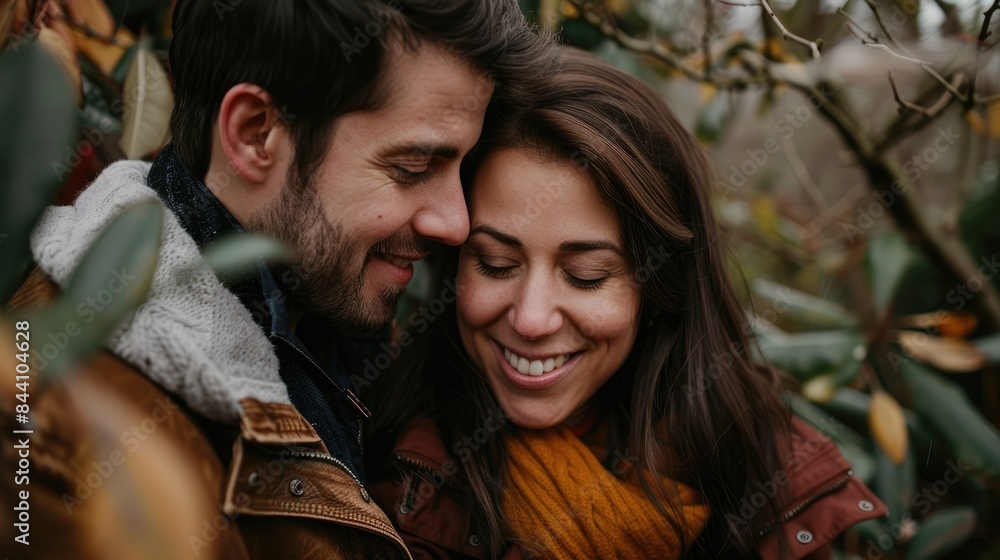 Obraz premium A couple discovered a less expensive option