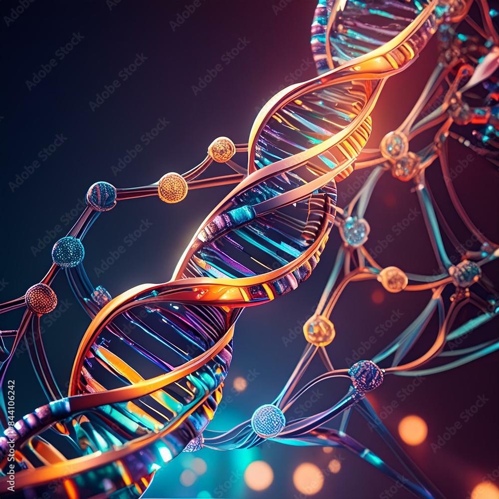 Fototapeta premium DNA HUMAN GENOME 