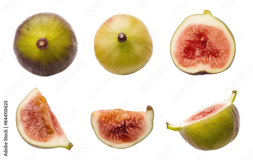 Isolated PNG Fig Fruit, GENERATIVE AI Isolated PNG Fig Fruit, GENERATIVE AI