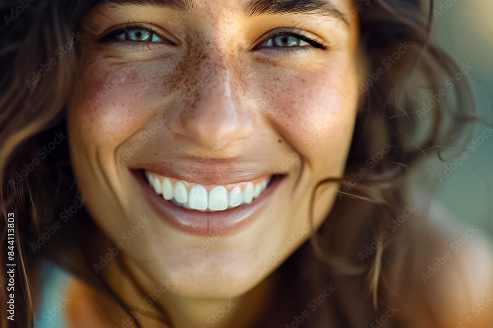 Close-up of a Smiling Woman A close-up photo of a woman Close-up of a Smiling Woman A close-up photo of a woman
