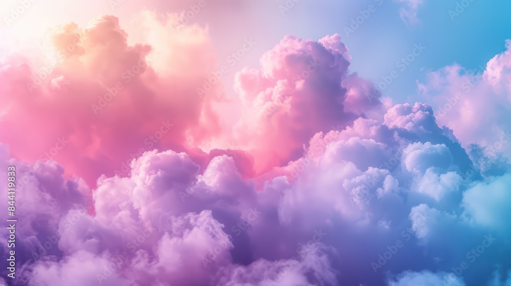 The sky background has a white cloud texture with a hint of pink, nature wallpaper. The sky background has a white cloud texture with a hint of pink, nature wallpaper.