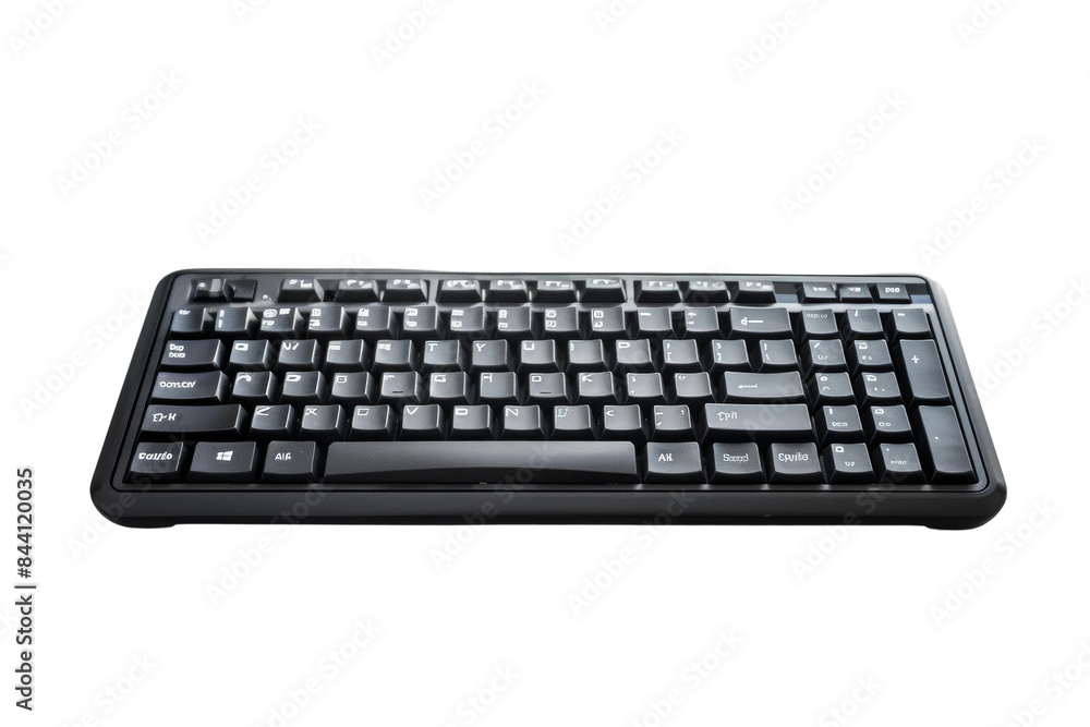 Black Computer Keyboard isolated on white background Black Computer Keyboard isolated on white background