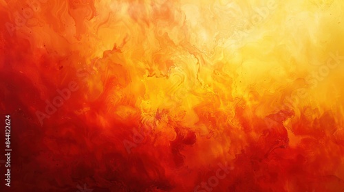 Abstract burning gradient yellow to orange background wallpaper.