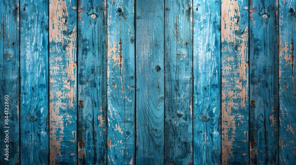 Weathered Blue Wood Texture Background. Weathered Blue Wood Texture Background.