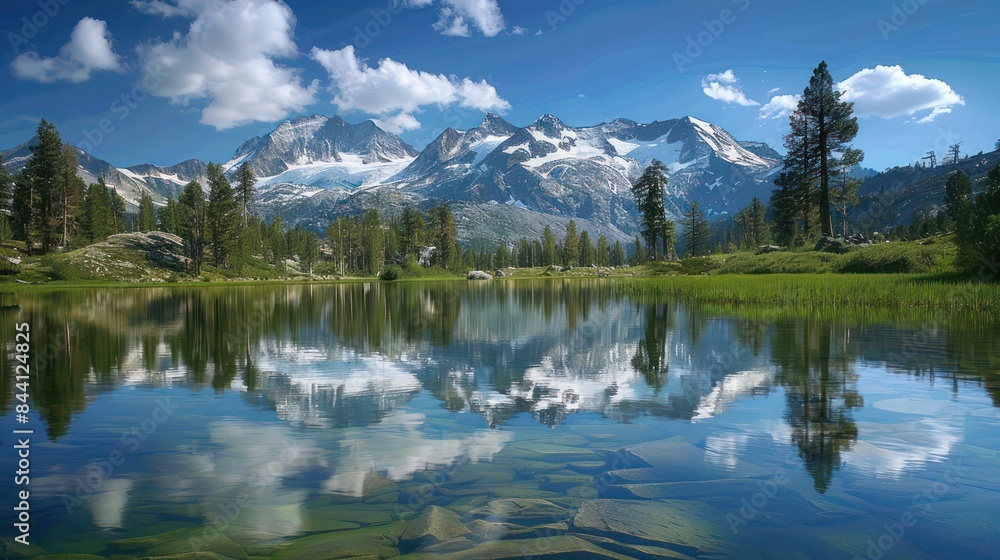 lake reflection lake reflection