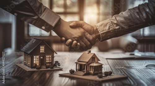 Buyers and real estate agents have agreed to buy and sell house