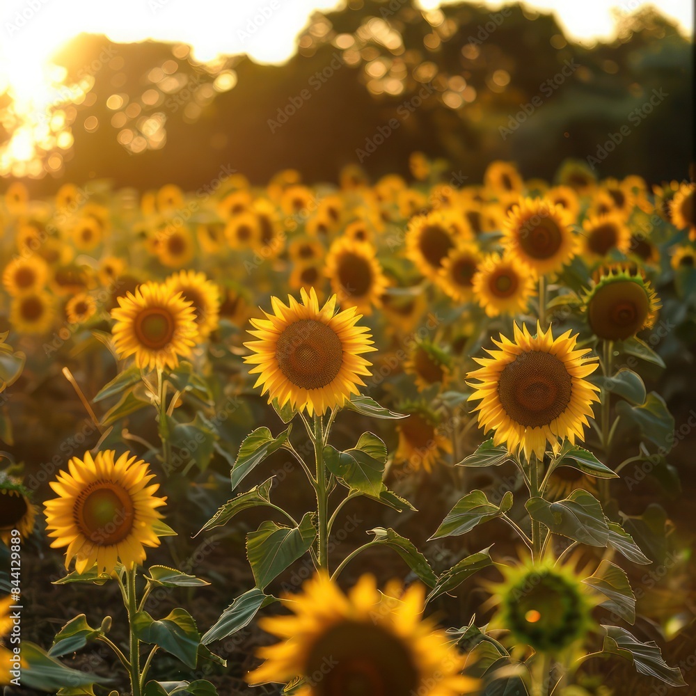 field of sunflowers field of sunflowers