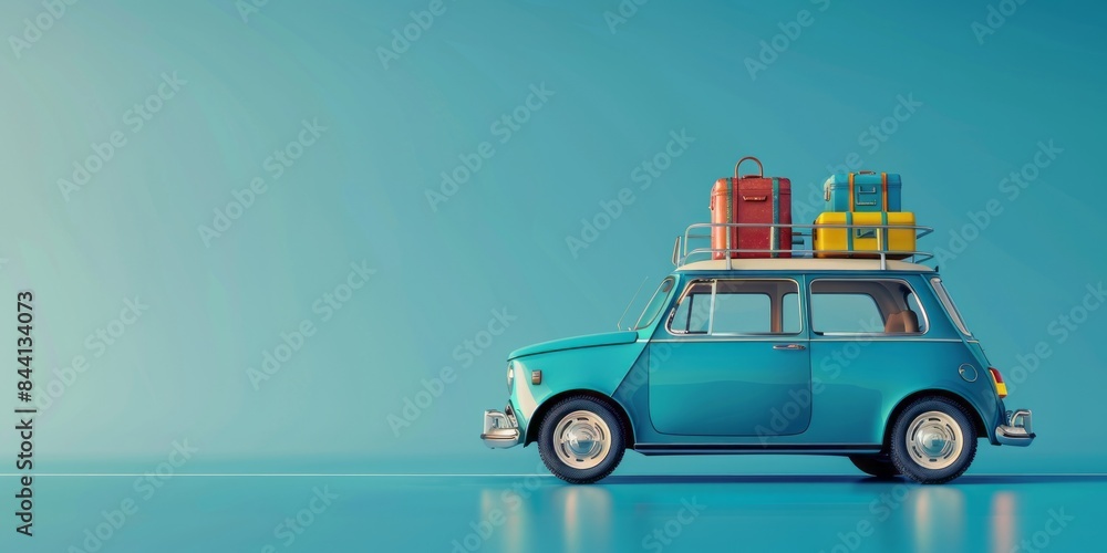 Fototapeta premium Ocean Drive: Summer Travel