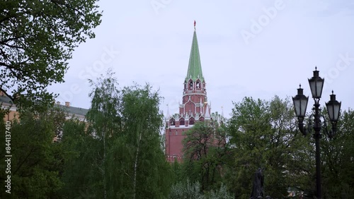 Red Square View in Moscow in Summer