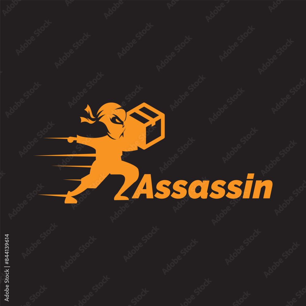 assassin box logo design icon assassin box logo design icon
