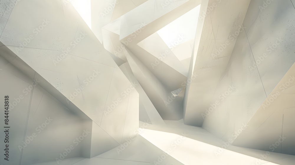 Minimal geometric white light background abstract design. Minimal geometric white light background abstract design.