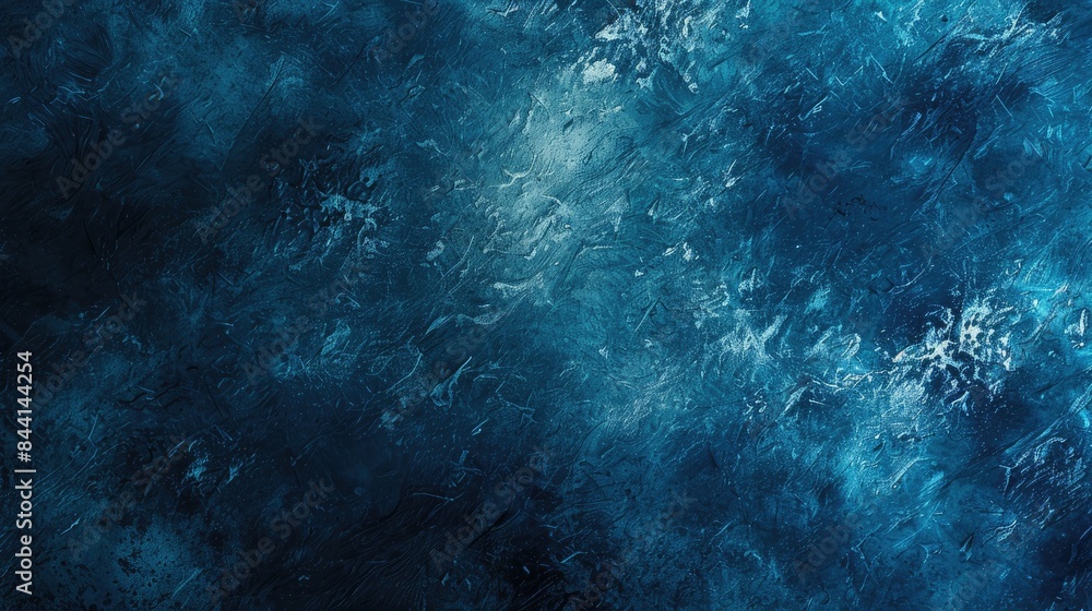 Fototapeta premium blue and black background abstract