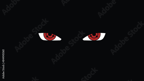 symbol of flag in isolated black background