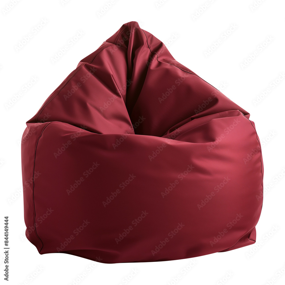beanbag bean bag seat chair isolated on transparent white background, clipping path beanbag bean bag seat chair isolated on transparent white background, clipping path
