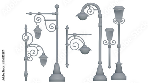 historic lamp post