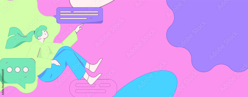 Communicate with consultants flat vector character concept operation hand drawn illustration
Communicate with consultants flat vector character concept operation hand drawn illustration