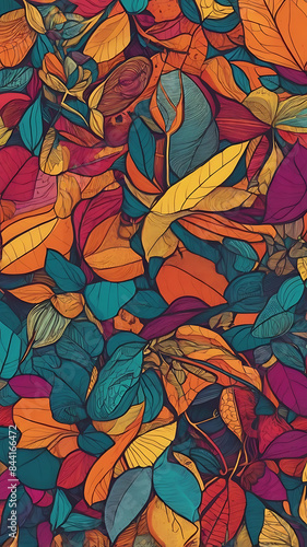 Wallpaper Mural seamless pattern Torontodigital.ca