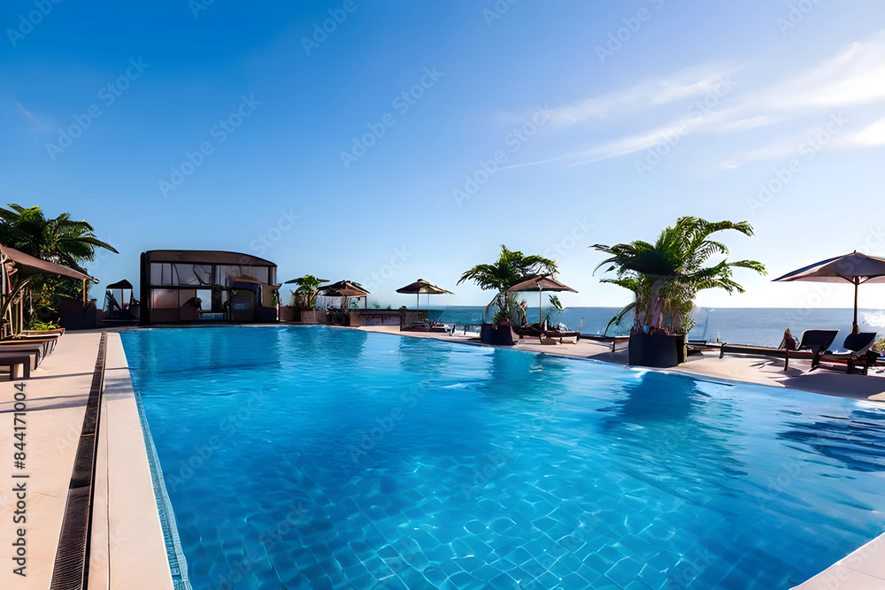 swimming pool in hotel swimming pool in hotel