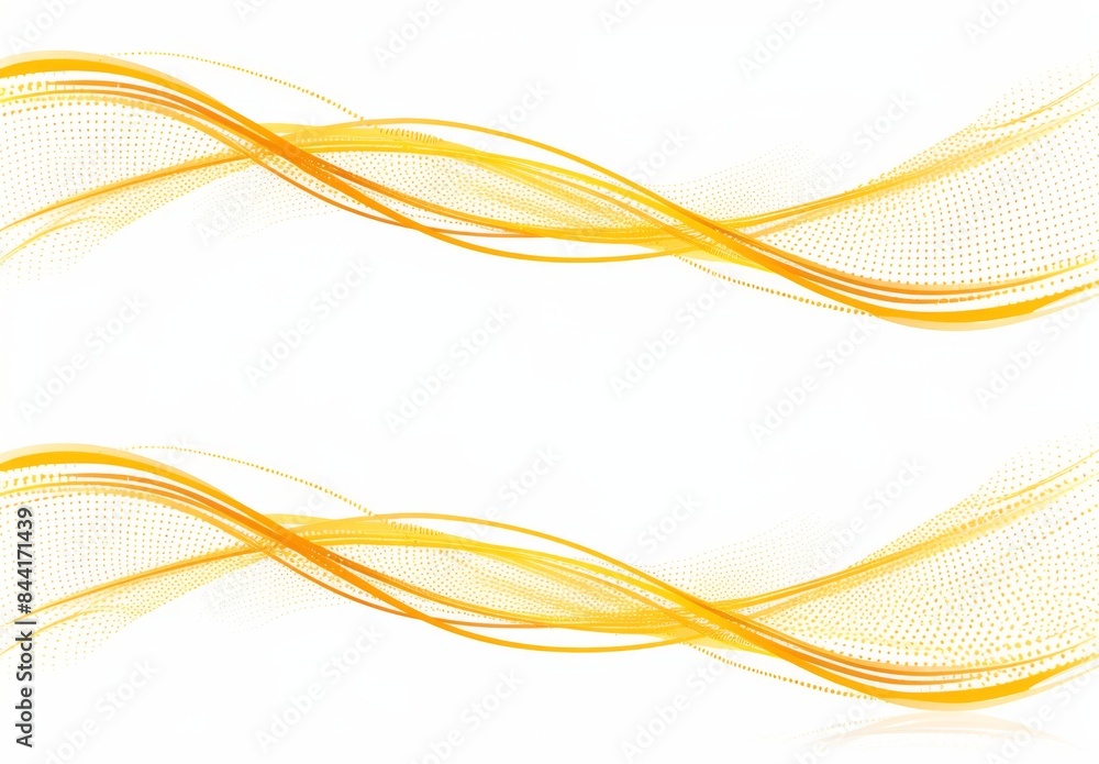 Minimalistic Business Card and Banner Design with Orange Wavy Lines on White Background, Featuring Flat Design and Ample Copy Space. Ideal for Professional Branding and Modern Marketing Materials. Minimalistic Business Card and Banner Design with Orange Wavy Lines on White Background, Featuring Flat Design and Ample Copy Space. Ideal for Professional Branding and Modern Marketing Materials.