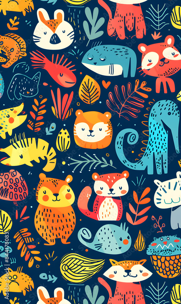 wallpaper, tiles or carpet in a seamless pattern wallpaper, tiles or carpet in a seamless pattern